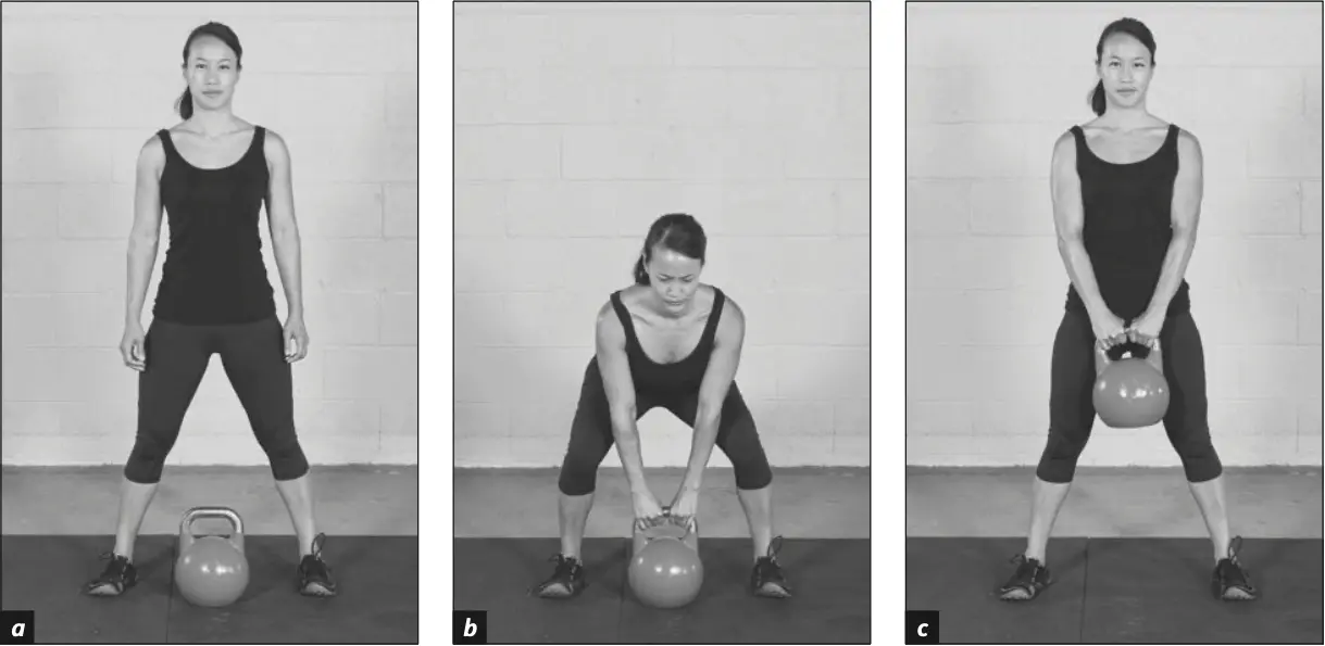 Figure 4.1 Kettlebell deadlift.