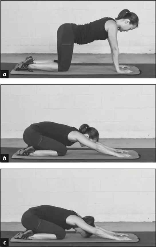 Figure 5.36 Child's Pose.