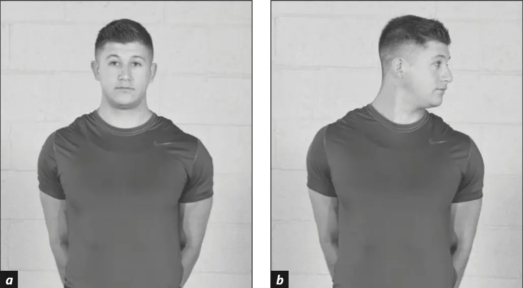 Figure 5.7 neck rotation.