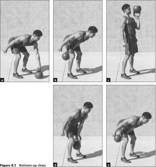 Figure 8.1  Bottoms-up clean.