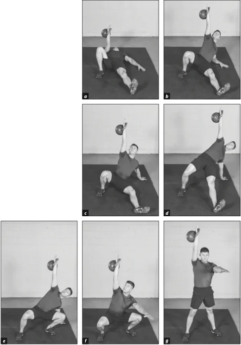 Figure 8.14  Squat Method Get-Up.