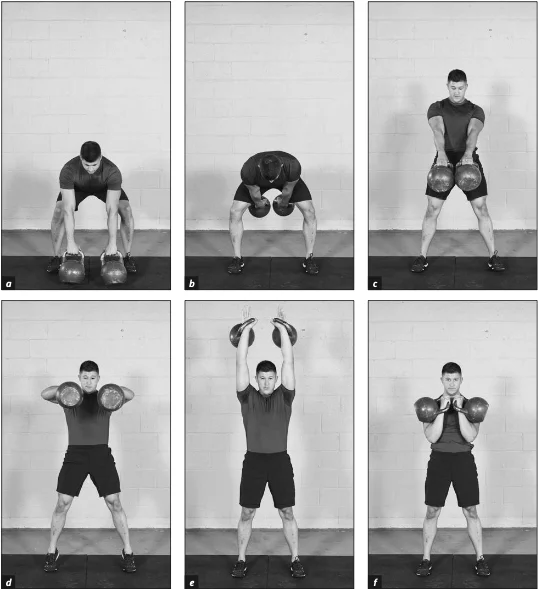 Figure 8.6  Double Half Snatch.